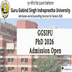 GGSIPU PhD Admission 2026 Begins @ipu.ac.in; Apply Till March 31